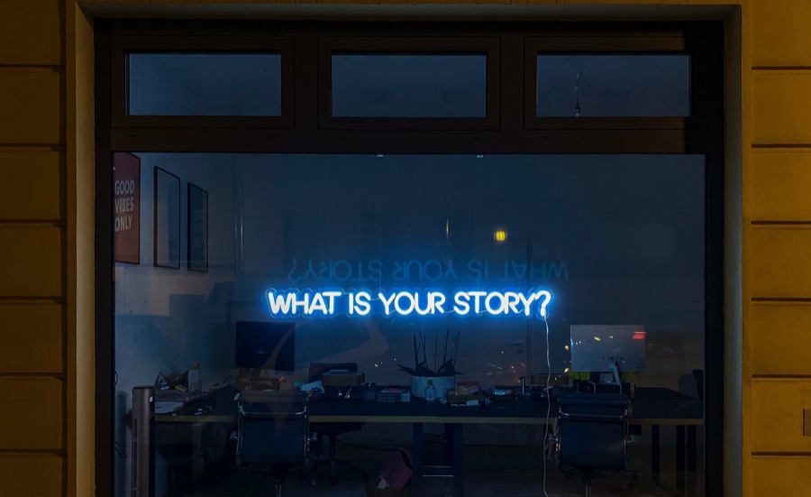 what is your story- Sign